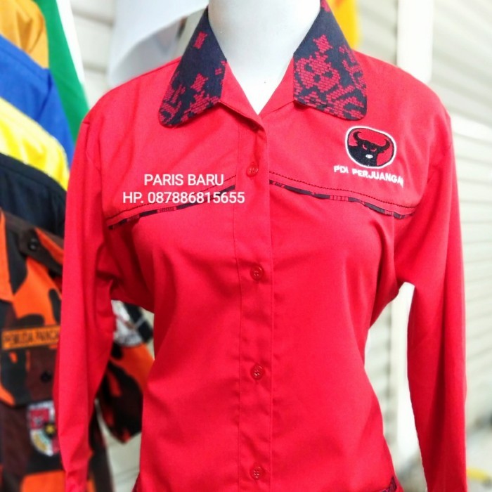 Kemeja Partai Pdi Perjuangan Wanita