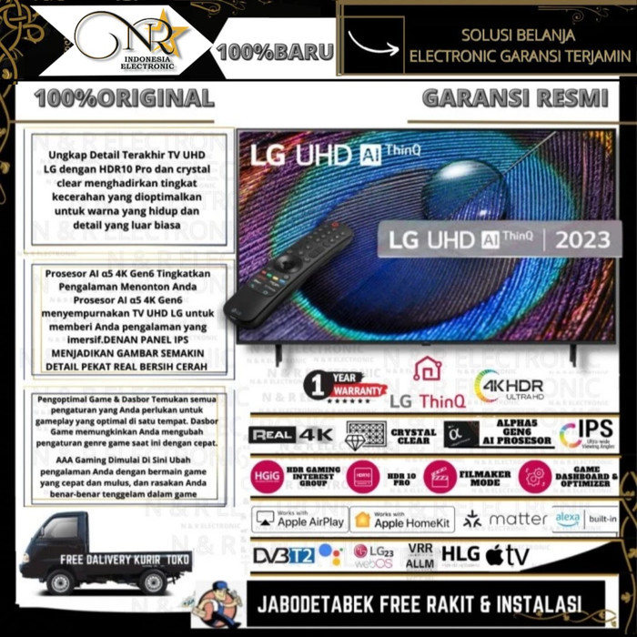 Lg 65Ur9050Psk - Real 4K Hdr A5 Gen6 - Smart Tv 65'Inch - Lg 65Ur9050