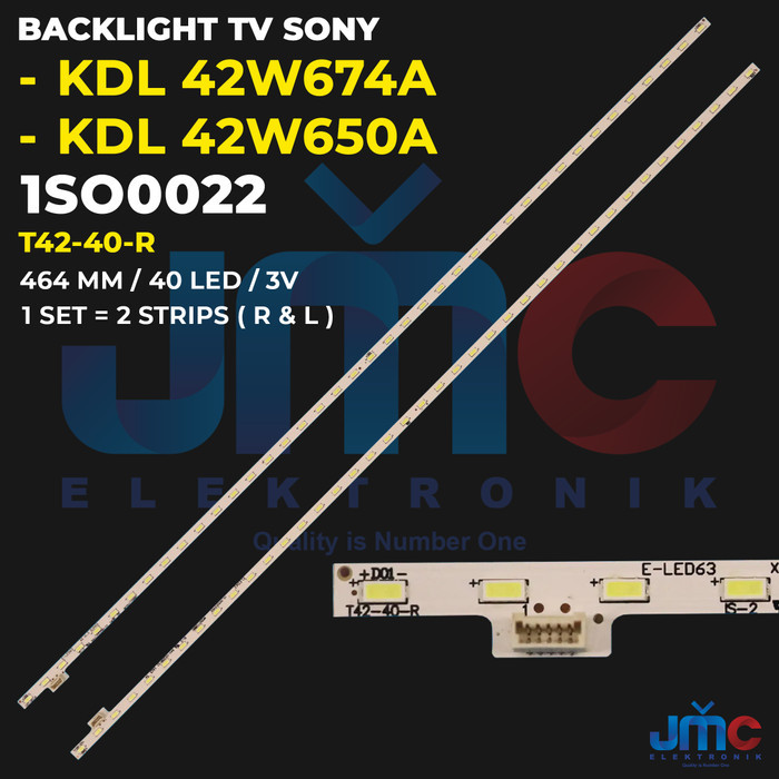 Backlight Tv Sony Kdl-42W650A 42W674A 42W674 Kdl42W650 Kdl42W674