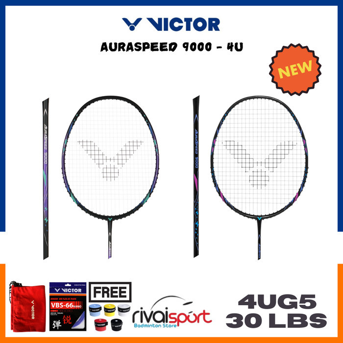 raket victor badminton auraspeed 9000