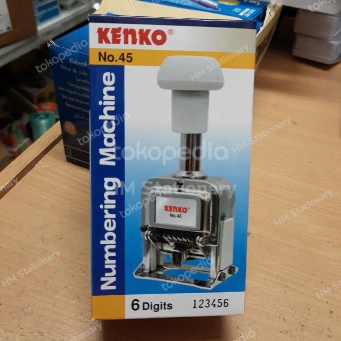 

Automatic Numbering Machine Kenko 45 / Stempel Nomorator 6 Digit F67A
