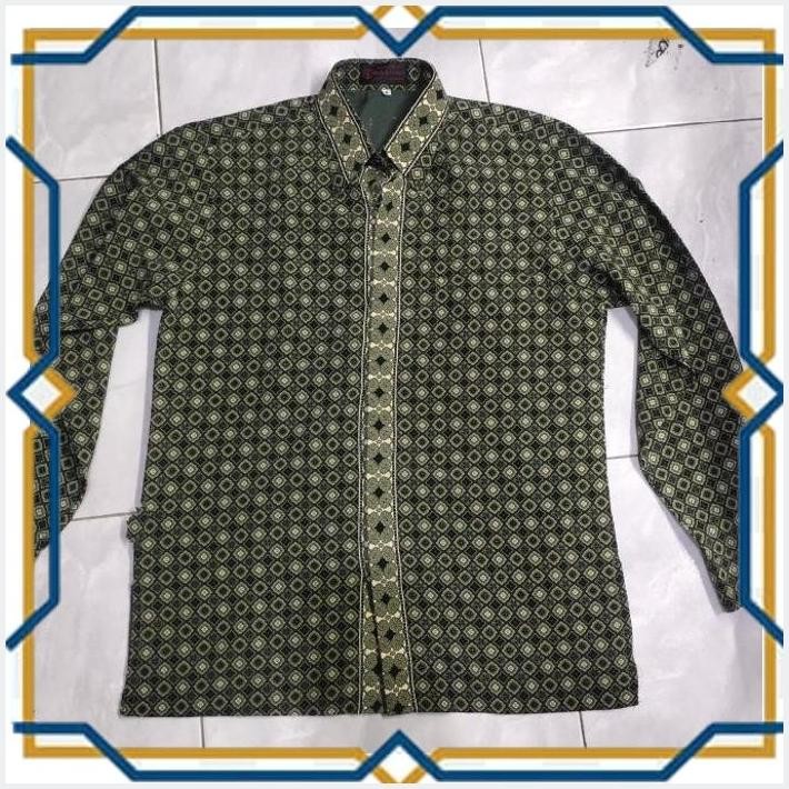 [MEL] KEMEJA BATIK BALI LESTARI PRIA ORIGINAL UKURAN M
