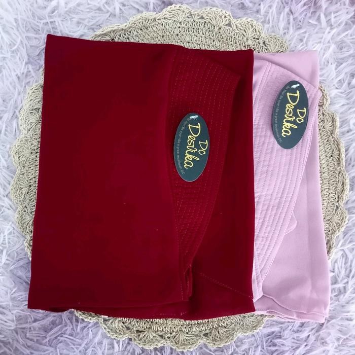 PROMO DEWISA SHOP- HIJAB INSTAN DC HANIYA RENDA SOFTPAD PLISKET CERUTY BABYDOLL PRINTING PREMIUM