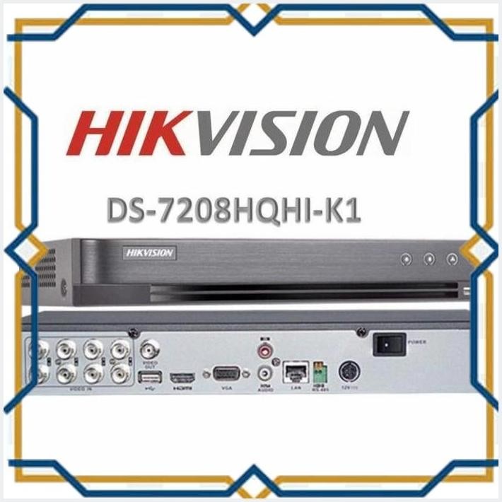 [gal] dvr hikvision 8ch ds-7208hqhi k1/e