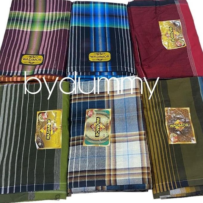 Diskon 10 Pcs Obral Sarung Wadimor Tanpa Kemasan Dus Hanya Plastik Bening Grosir Sarung Dewasa Motif