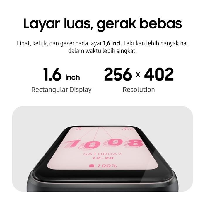 terbaru !!! samsung galaxy watch fit3 bluetooth smartwatch ready