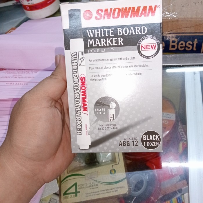 

terbaru !!! spidol white board abg 12 isi 1 lsn ready