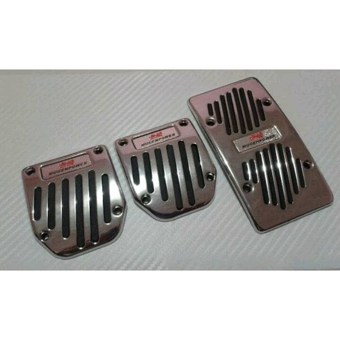 PEDAL GAS STANLESS HONDA MUGEN POWER UNTUK MOBIL MANUAL
