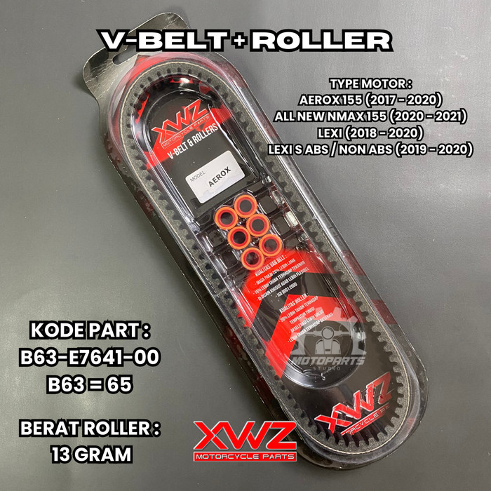 Vanbelt Vbelt V Belt Nmax Old Aerox 155 Lexi All New Nmax 155 Abs Xwz