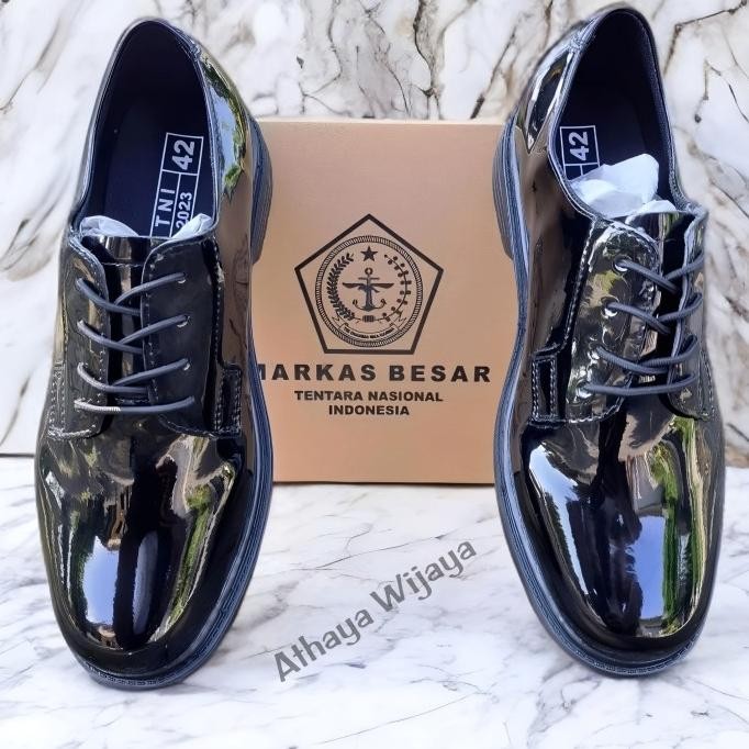 Sepatu PDH Kilap Jatah TNI AD 2023 Original