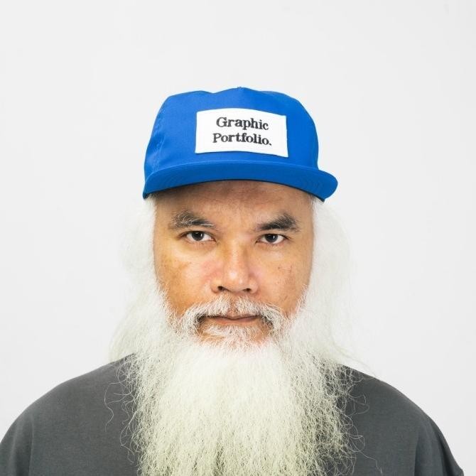 UNKL347 Topi Snap Back Warna Biru APTA