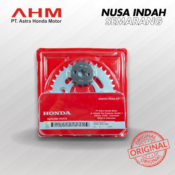 Gear Set Honda Revoabs, Blade, Revo Fi Ori Ahm (Kwb)