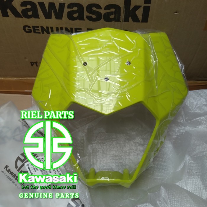 Batok Lampu Depan Hijau Stabilo Klx 150 New Led Sm Se Ori Kawasaki