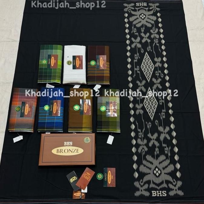 Miliki Sarung Bhs Cosmo Bronze Putih Original