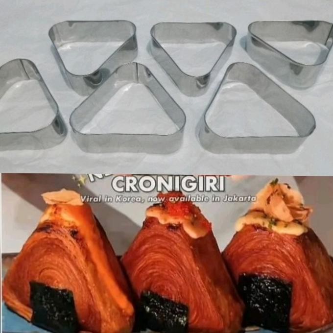 Cetakan Cronigiri Cetakan Cromboloni Ring Roti Segitiga