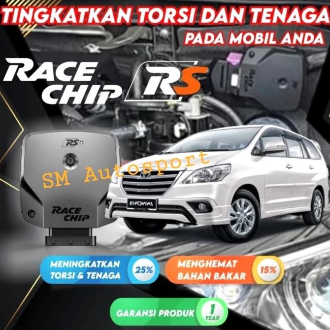 BEBAS ONGKIR - RACE CHIP RS Series Piggyback TOYOTA Innova Fortuner Hilux Vigo 2KD