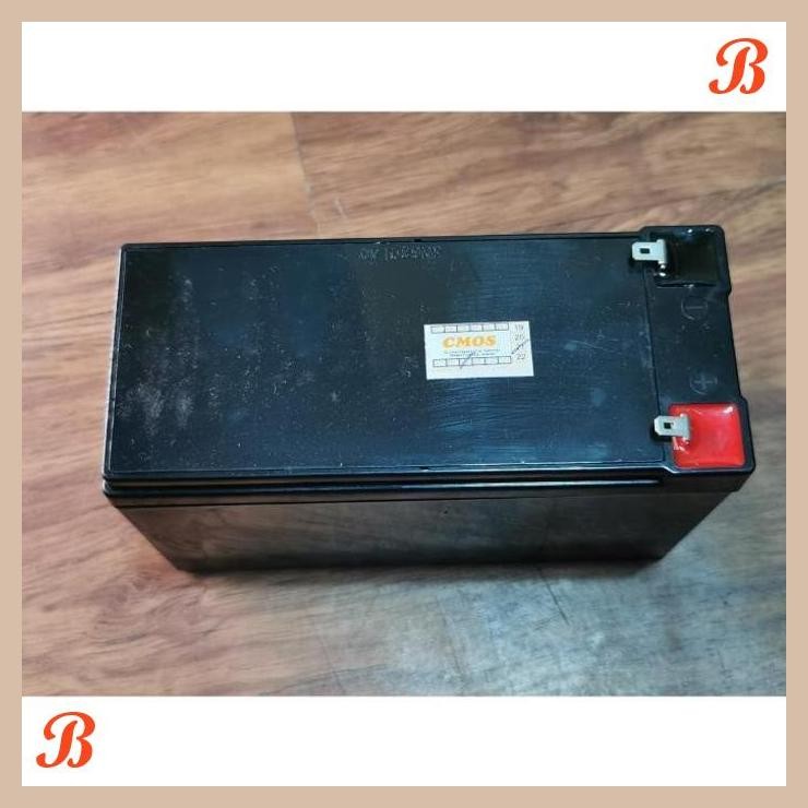 [WGL] AKI KERING MERK CMOS 12V 7,5AH ORIGINAL - ACCU - BATTERY- BATERAI