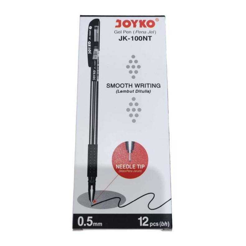 

Promo Pulpen Gel/Gel Pen Joyko/Jk 100 Nt/Jk-100 Harga Per Lusin Warna Hitam