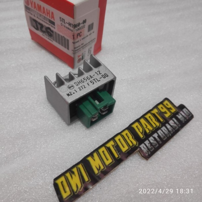 TERLARIS TERLARIS REGULATOR KIPROK MIO SPORTY SMILE SOUL FINO KARBU ORIGINAL ORI YAMAHA MURAH MURAH