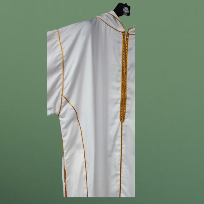 Gamis Hoodie/ Kapucong/ Djellaba Maroko/ Jalabah Jubah Rayon Twill {TerlarisBest Seller}