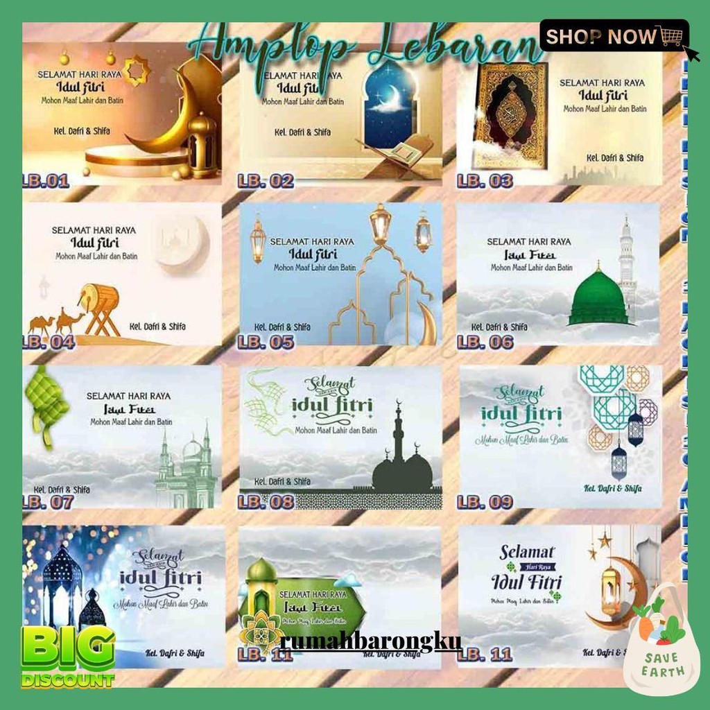 

Amplop Kecil /Mini 11 X 7 Cm Motif I Amplop Custom Angpao Lebaran Amplop Idul Fitri Original Produk