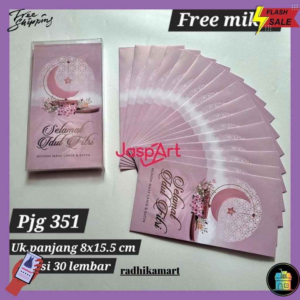 

Amplop Lebaran Panjang Isi 30 Amplop Mika Lebaran Premium Emboss Silver Amplop Idul Fitri Terlaris