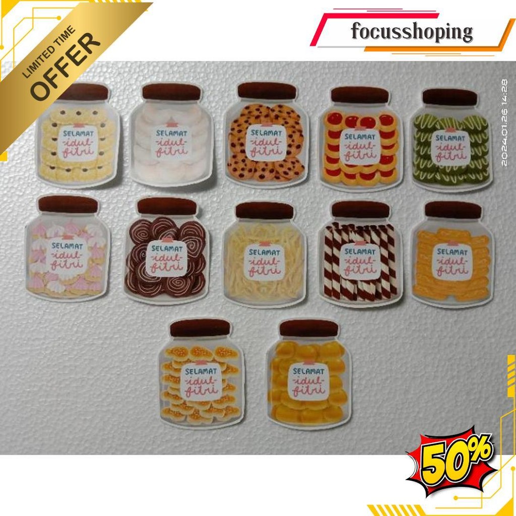 

Amplop 3D Kue Lebaran Isi 1Pcs Original Produk