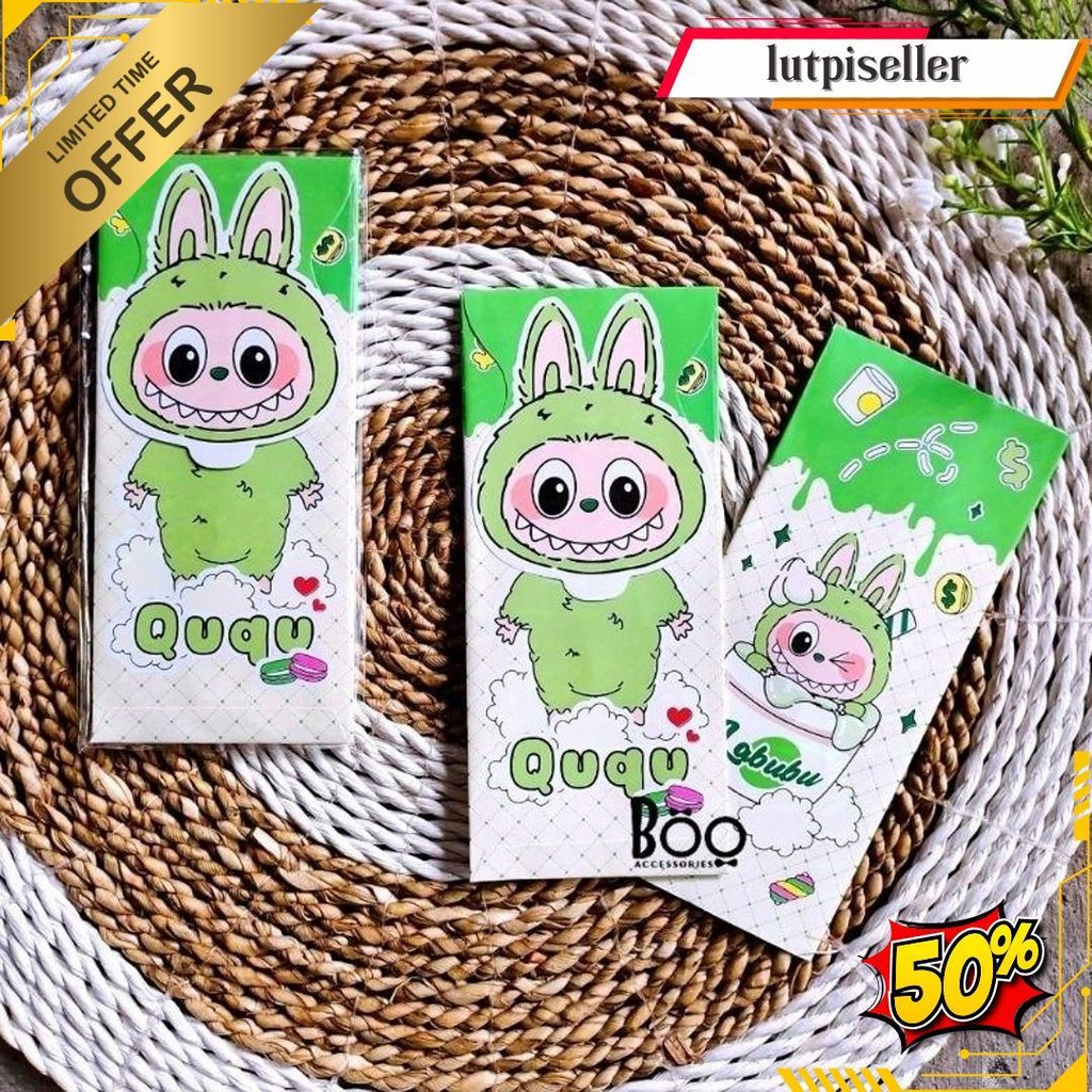 

Baru !! Isi 5Pcs - (Ap 150Gsm) Amplop Labubu Premium Lebaran Gratis Ongkir