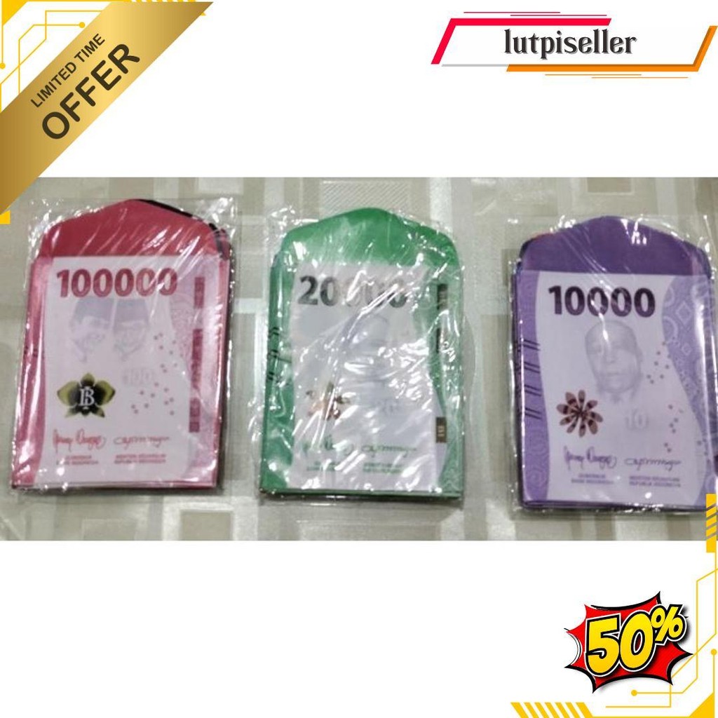 

Amplop / Angpau Lebaran Motif Uang Dan Snack Viral ( Siap Pakai) Gratis Ongkir