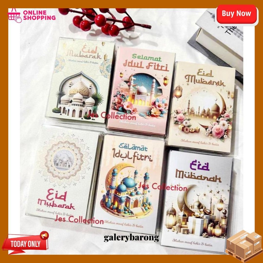

Amplop Lebaran Idul Fitri Mika Isi 50Pcs Hari Raya Idul Fitri Viral Termurah Banget