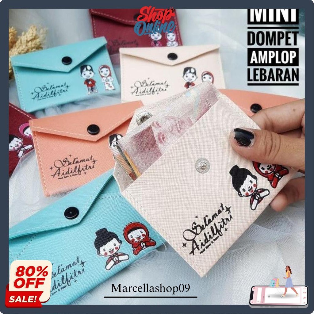 

[ 12 Pcs ]Mini Dompet Amplop Lebaran / Idul Fitri Per Pack Isi 12Pcs Bisa Cod Bisa Cod