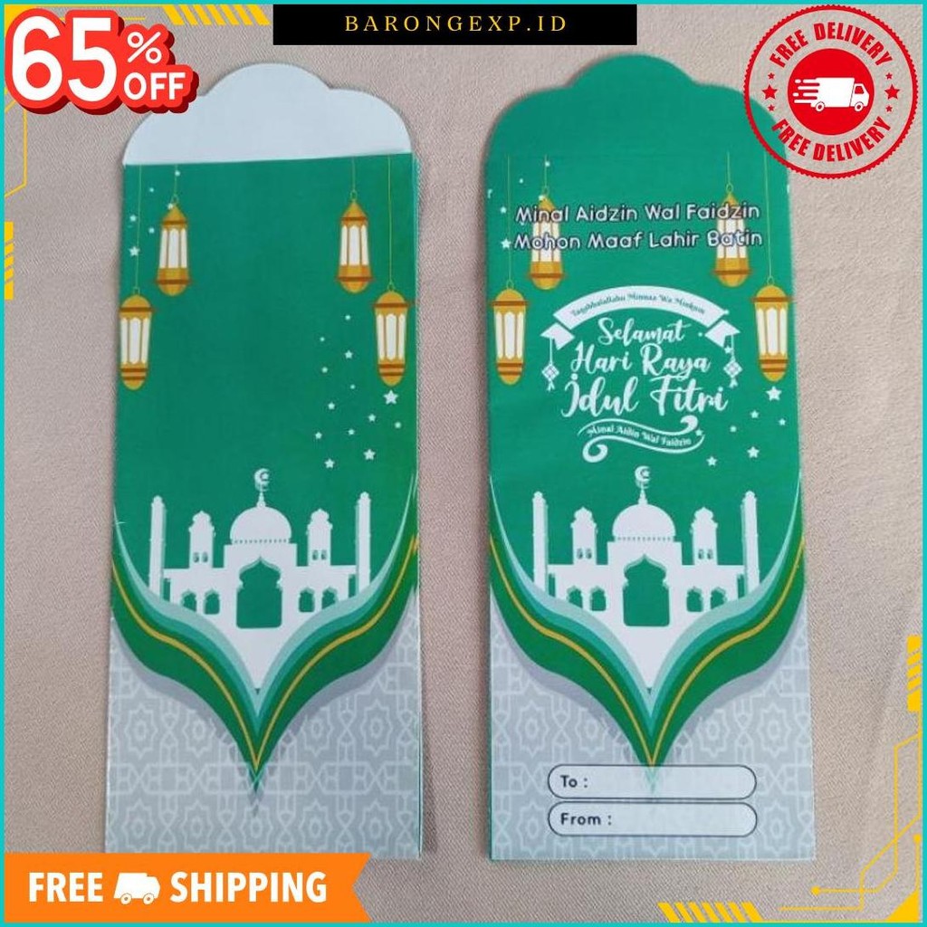 

Eid Jumbo. Amplop Lebaran Jumbo Sudah Jadi Siap Jual(Isi 8) Siap Kirim