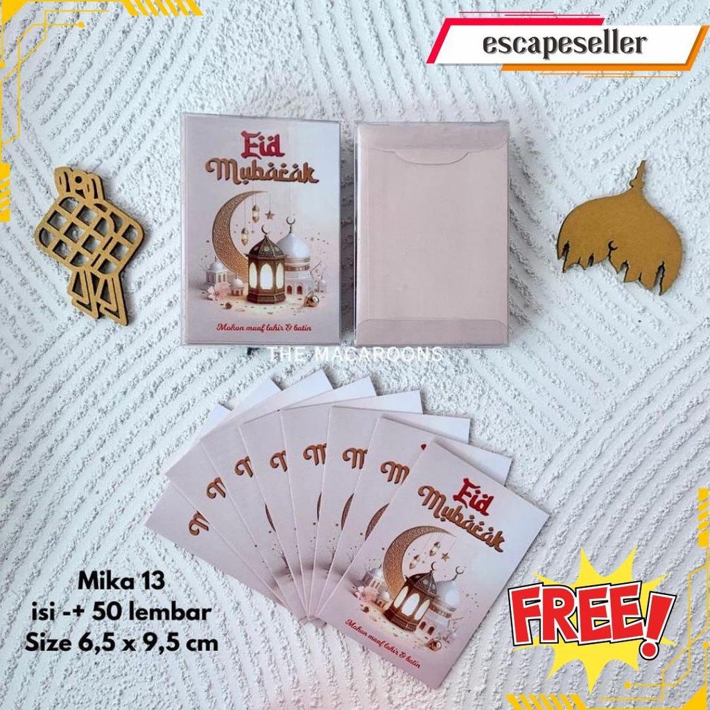 

Grosir 50 Lembar Amplop Lebaran Hari Raya Idul Fitri Angpao Thr Eid Mubarak Siap Kirim