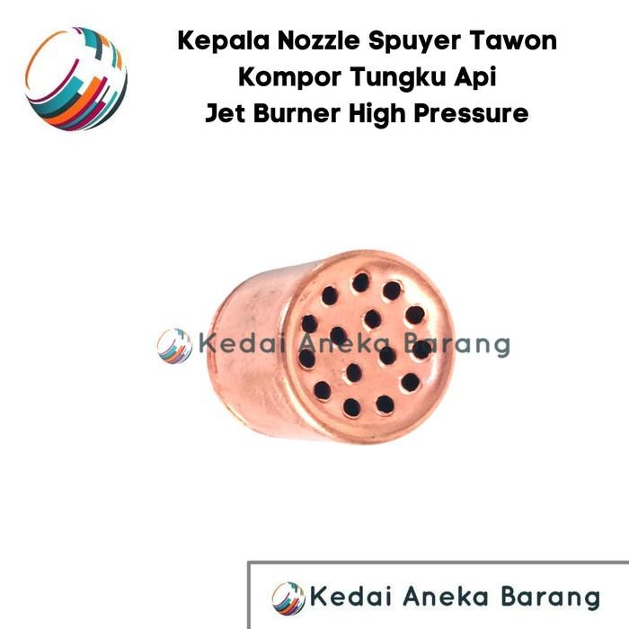 Kepala Tawon Spuyer Kompor Burner Tungku Api High Pressure Gas LPG