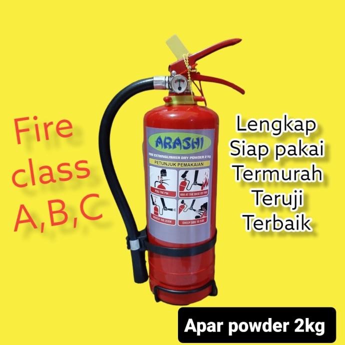 apar powder 2kg alat pemadam api ringan mobil