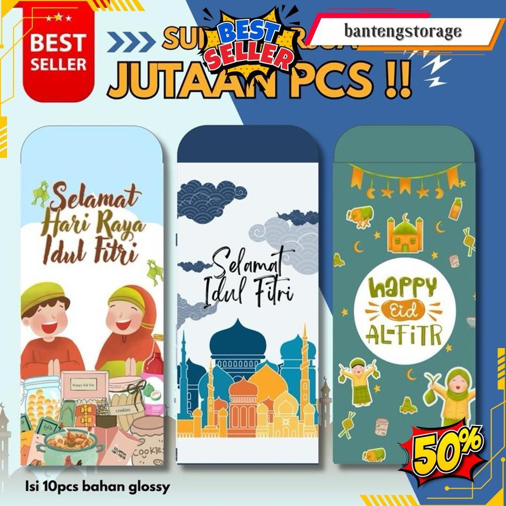 

Amplop Lebaran Jumbo 10 Pcs Angpao Amplop Lebaran Besar Reseller Amplop Karakter Unik Gratis Ongkir