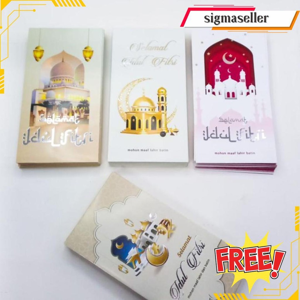 

Amplop Lebaran Idul Fitri Panjang Isi25/ 30/50Pcs Angpao Lebaran Idul Fitri Bisa Cod