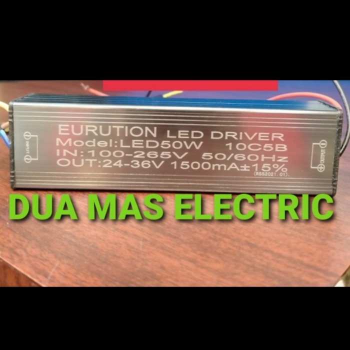 Ballast Travo Adaptor Trafo Led Driver Lampu Sorot Pju 50 W 50 Watt