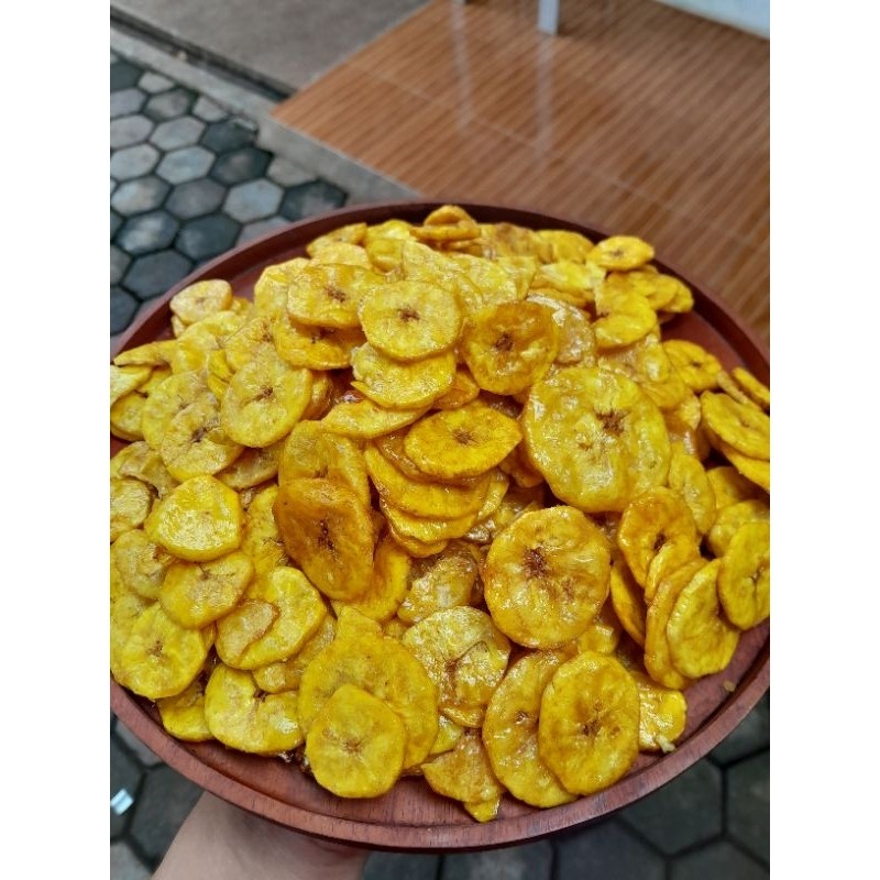 

NEW PROMO kripik pisang manis premium 1kg
