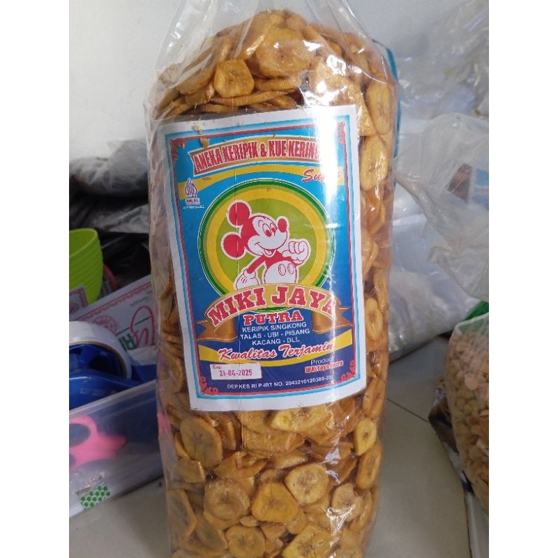 

TERMURAH Keripik pisang manis 1kg Keripik Pisang Kiloan