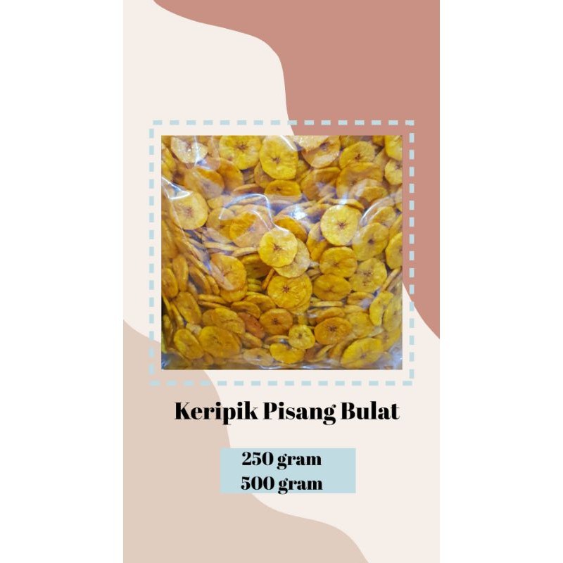 

Discount KERIPIK PISANG MANIS 250 GR-500 GR- 1 KG / PISANG MANIS / PISANG COIN / SNACK LEBARAN
