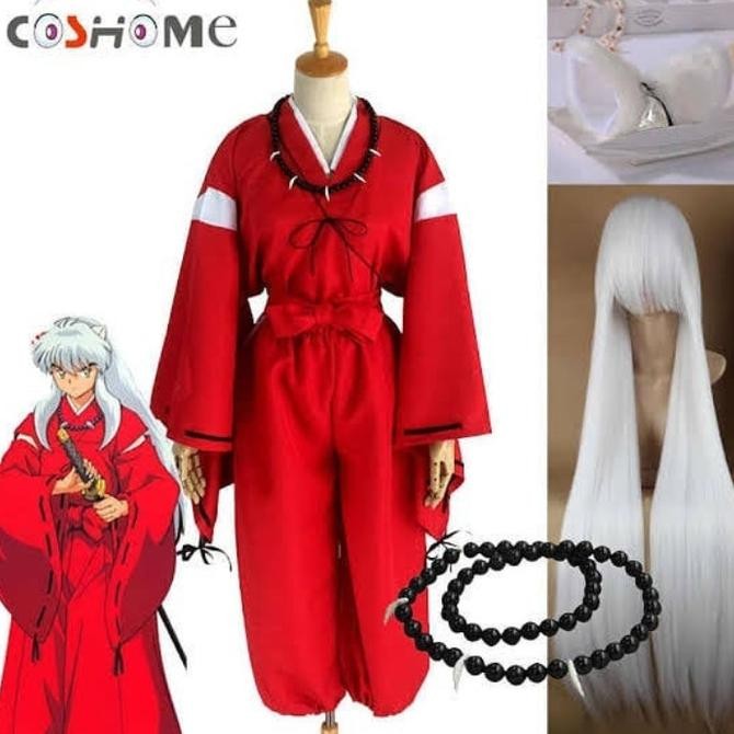 kikyo inuyasha costume cosplay / kostum