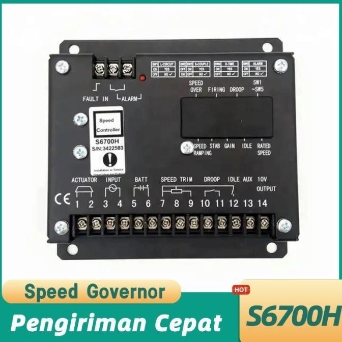 S6700H SPEED CONTROLLER S6700H GENSET SIGMA SPEED CONTROL S6700H OEM