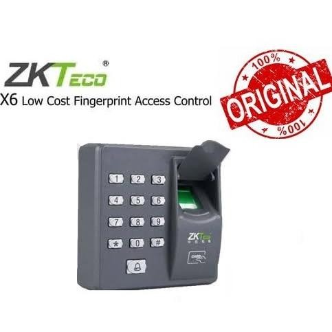 ACCESS CONTROL ZKTECO X6 M LOCK KARTU RFID FINGERPRINT PIN PINTU