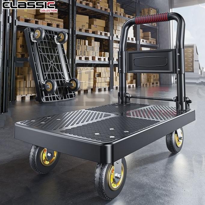 Troli Barang Lipat Hand Truck Model Besi 500 Kg/Troli Lipat /Trolley Hand /Truck Model Troli Barang/