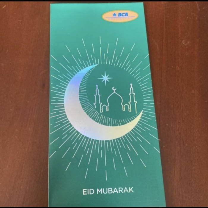 

Amplop thr bca limited edition