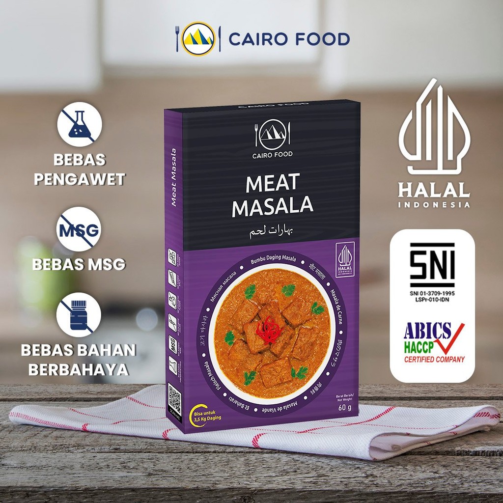 

Bumbu Meat Masala Non MSG - Cairo Food