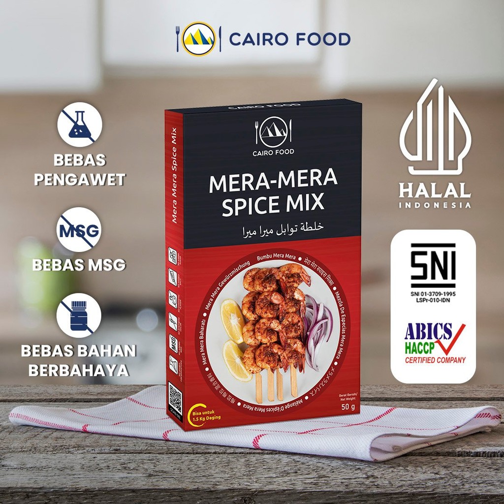 

Bumbu Mera Mera Non MSG - Cairo Food