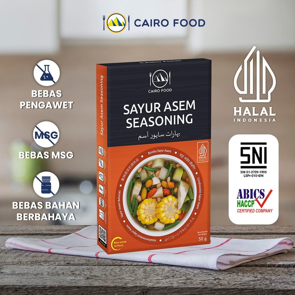 

Bumbu Sayur Asem Non MSG - Cairo Food
