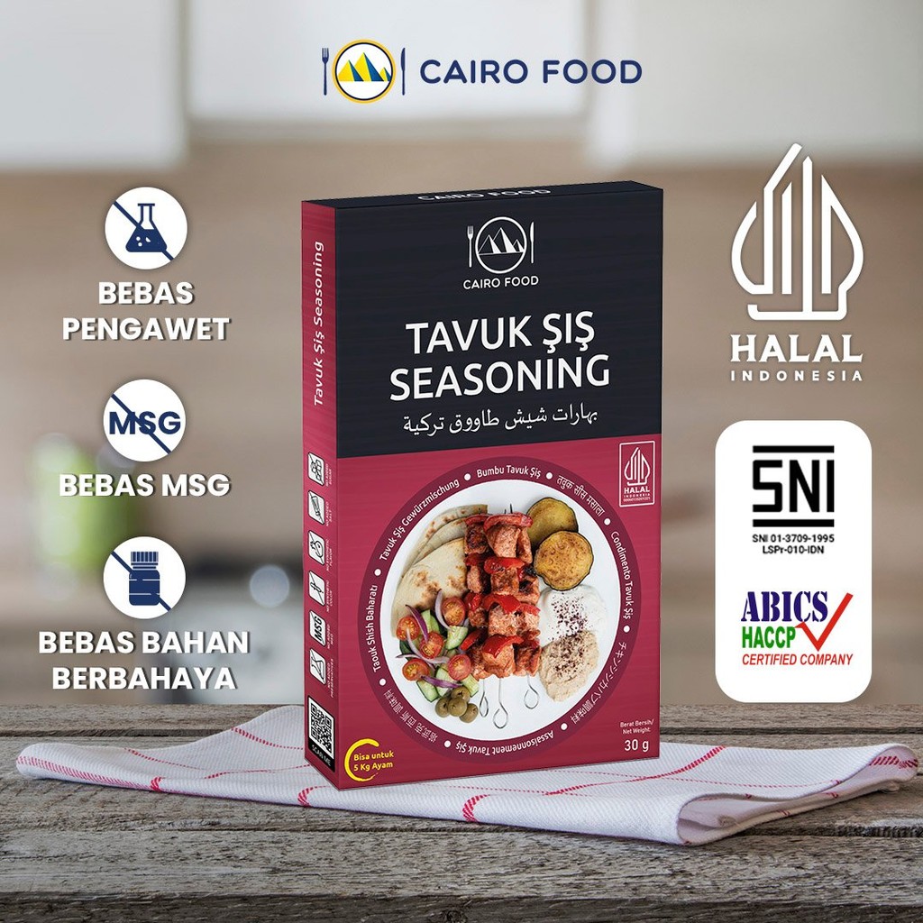 

Bumbu Tavuk Şiş Non MSG - Cairo Food